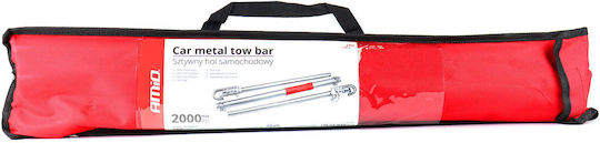 AMiO Car Towing Equipment Tow Bar With Towing Capacity Up To 2 Tons In Silver Colour