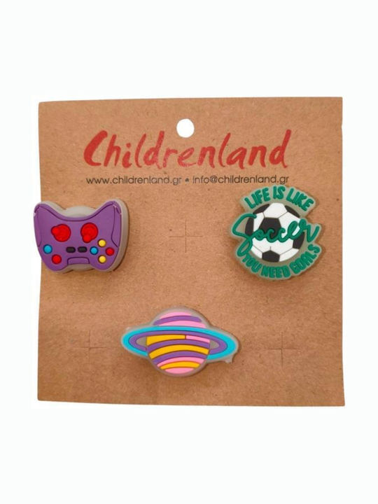 Childrenland Dekorative Schuhanhänger Mehrfarbige 2 Stück