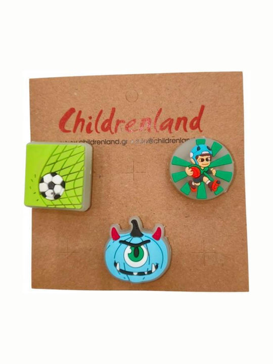 Childrenland Dekorative Schuhanhänger Mehrfarbige 2 Stück