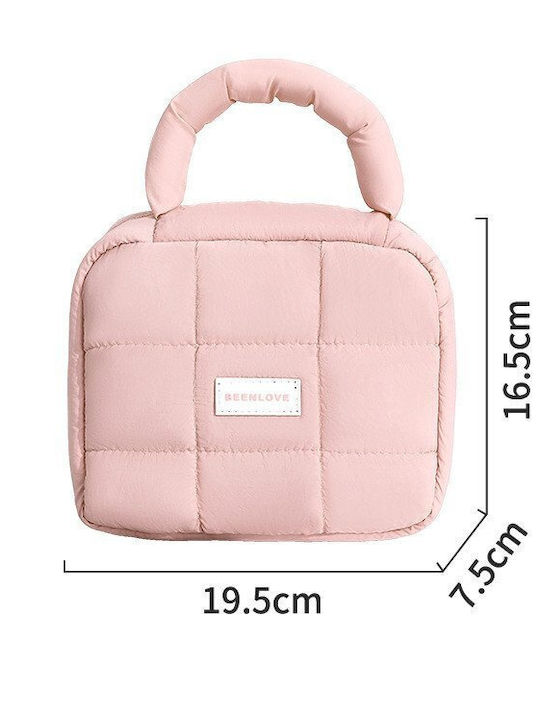 Waterproof Makeup Bag Handle – Lilac Toiletry Bag