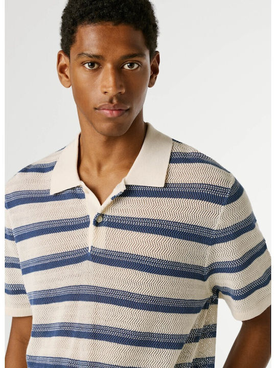 Polo Μπλούζα Washed-navy-blue