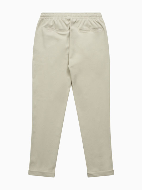 Pantaloni Barbati Elastici Bej