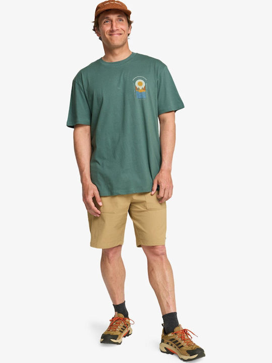 Sun Down A Div Premium T-shirt Sea Green