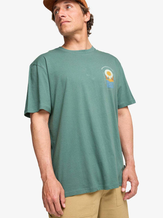 Sun Down A Div Premium T-shirt Sea Green