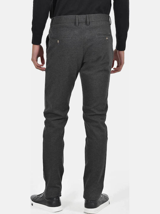 Men's Trousers Chinos Elastic Relaxed Fit Grey