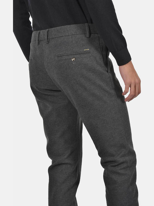Men's Trousers Chinos Elastic Relaxed Fit Grey