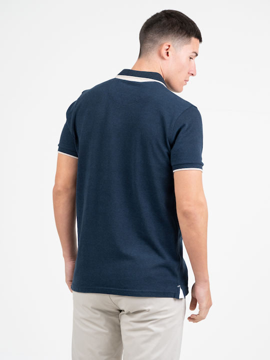 Polo T-shirt Indigo Melange RPS-3064