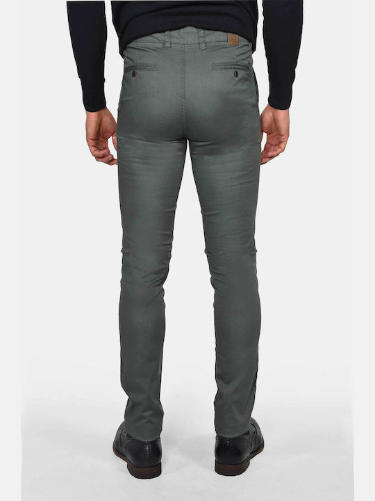 Herrenhose Chino Elastisch Khaki