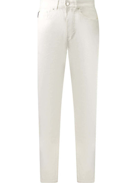 Trousers in Regular Fit White