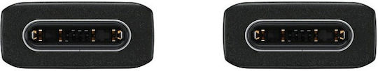 Samsung USB 2.0 Cable USB-C Male - USB-C Black 1m EP-DA705BBEGWW