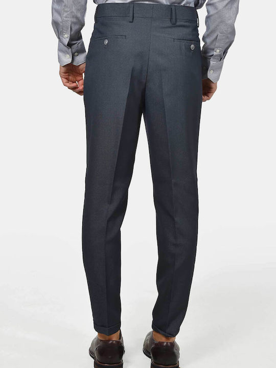 Pantalon Bărbați Elastic Regular Fit Gri