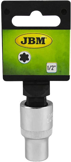 JBM Căpăcel Torx cu Patrat de Prindere 1/2" Dimensiune E14 1buc