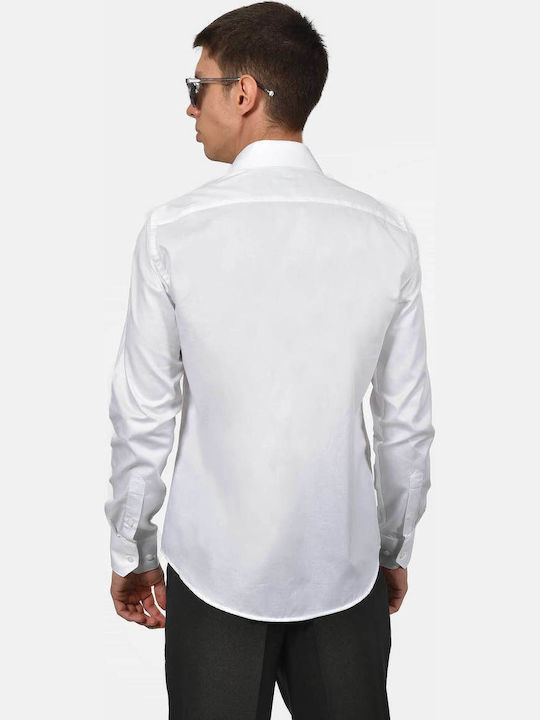 Long Sleeve Shirt in Regular Fit White