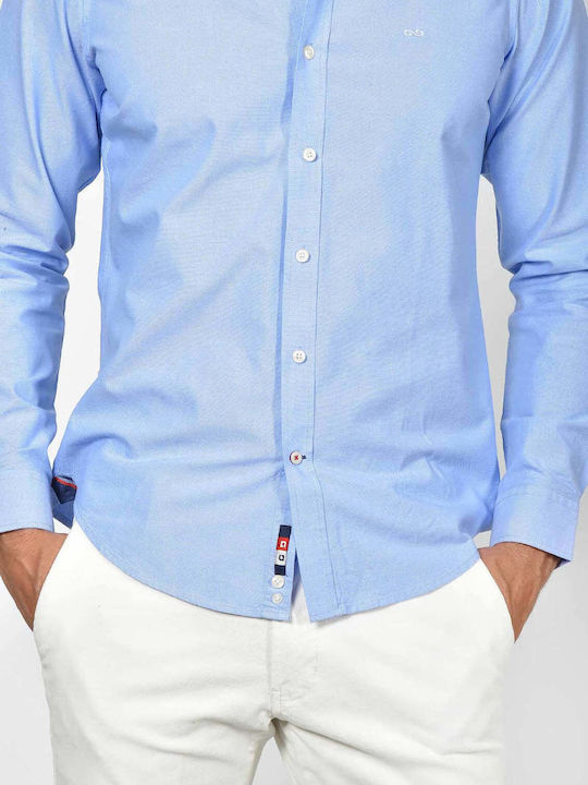 Long Sleeve Shirt in Regular Fit Light Blue