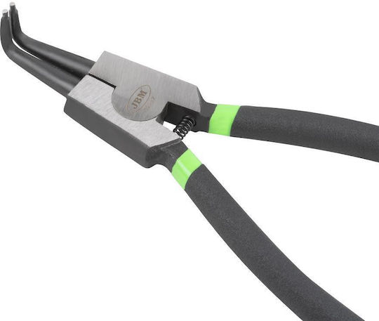 JBM JBM Curved Circlip Plier Length 225mm