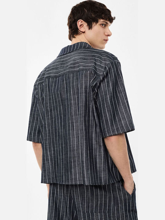 Langärmeliges Overshirt Weiß
