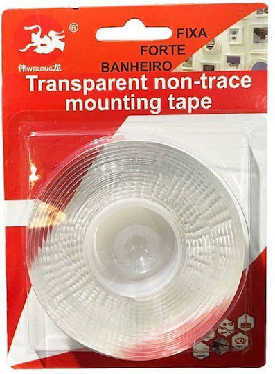 Transparent Non-Trace Mounting Tape Transparent Adhesive Tape Pink