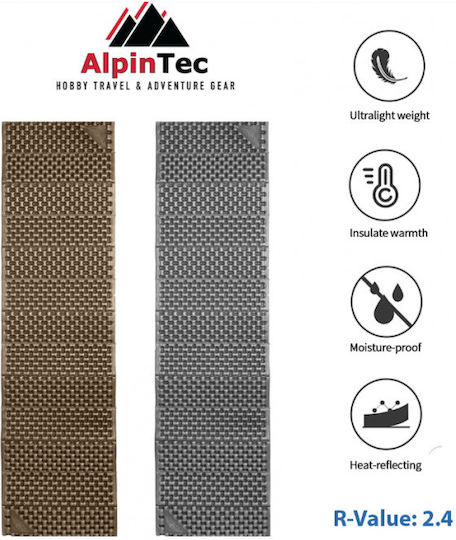 Alpin Einzeln Camping Schlafmatte Mit 2cm Dicke Grün