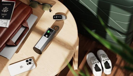 Alogic Ark Pro Power Bank 27600mAh 160W with USB-A Port and 2 USB-C Power Delivery Ports Gray