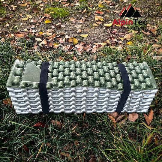 AlpinPro Schaumstoff Einzeln Camping Schlafmatte 192x58cm Dicke 2cm Grüne
