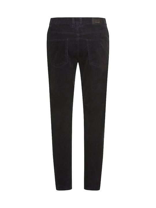 Men's Jeans Pants Elastic with Regular Fit Dark Blue