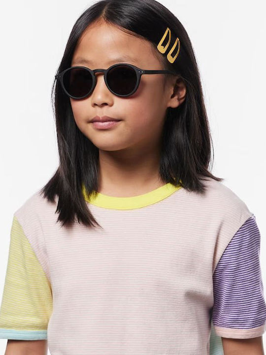 Izipizi Oval Kids Sunglasses With Polarized Black Lens For 7-11 Years