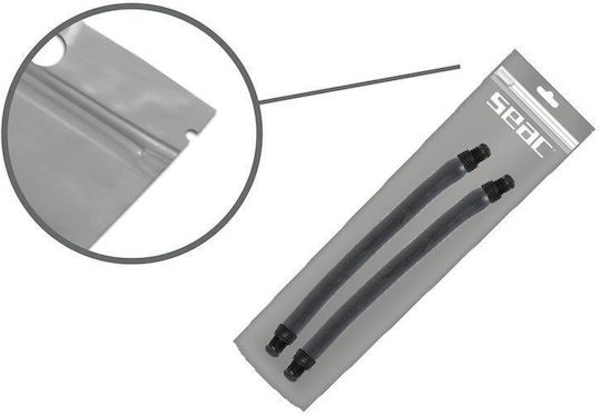 Seac Tripower 17.5mm Speargun Rubber Bands with Fittings 1 Pair