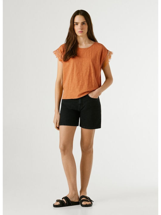 Women's T-shirt Bronze-beige
