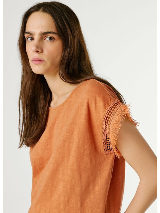 Women's T-shirt Bronze-beige