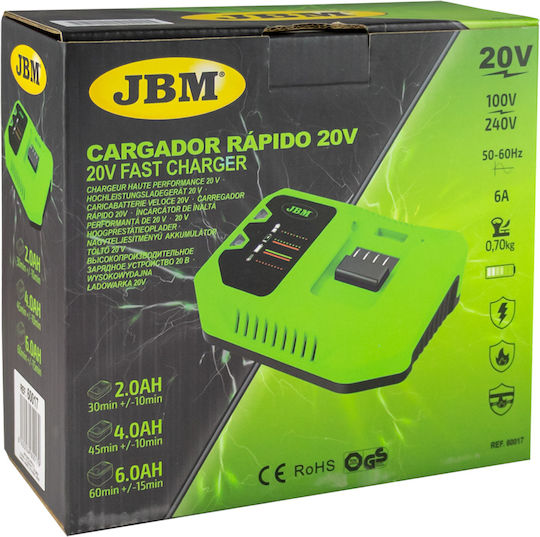 Charger 6A Fast Charging Jbm Jbm-60017