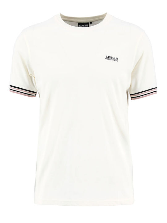 Tipped T-shirt Whisper White