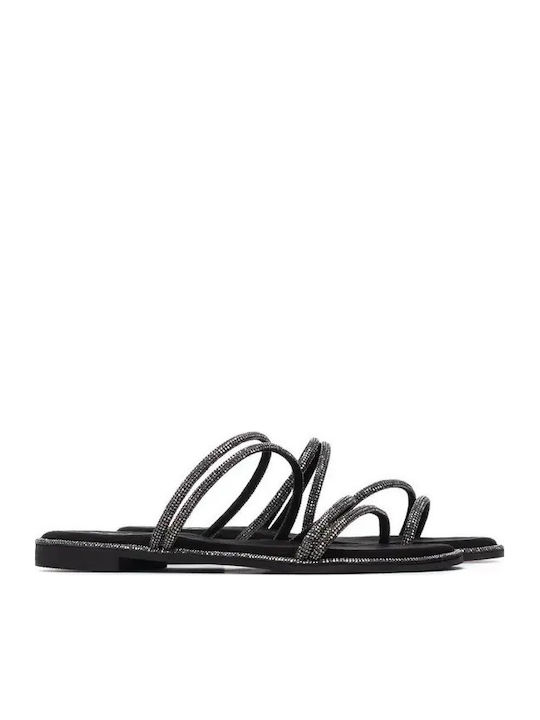 Women's Flat Sandals Black