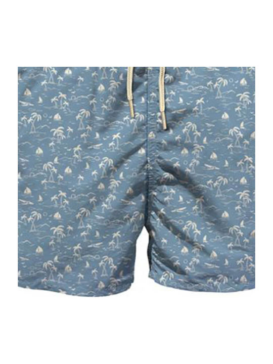 Lighting Micro Men's Swimwear Shorts Blue
