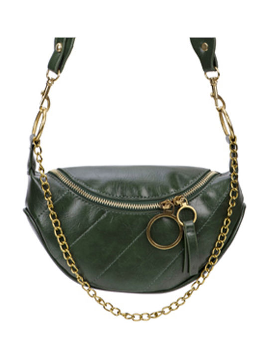 Eko Gürteltasche Kette Zinnia Grün
