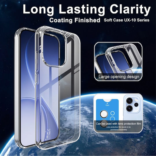 Imak Ux-10 Series Silicone Transparent Back Cover (Oppo Reno15 Pro 5g)