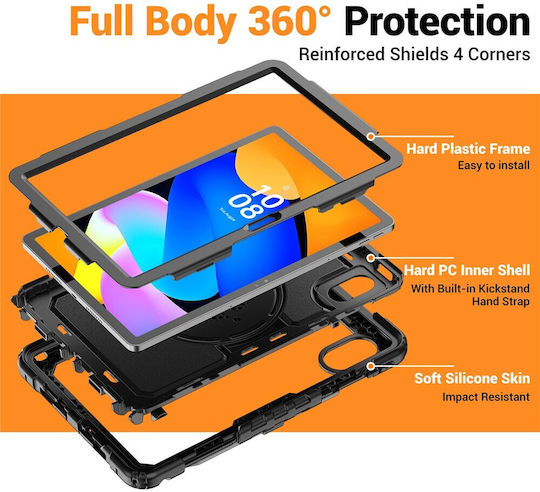 Back Cover Ανθεκτική Μαύρη (Lenovo Tab M11)