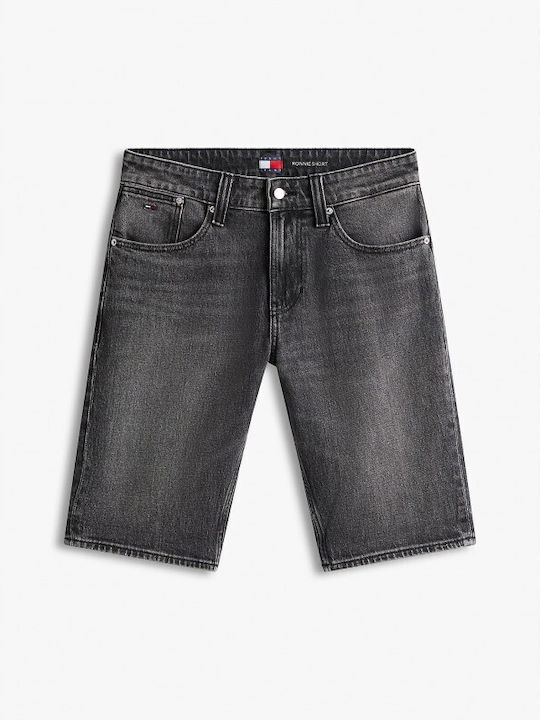 Tommy Hilfiger Мъжка Дънкова Бермуда Черна