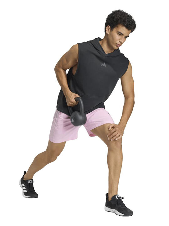 Workout Essentials Αθλητική Ανδρική Βερμούδα Ροζ