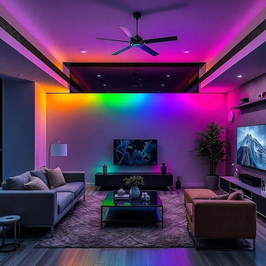 V-TAC LED Strip 5V RGB Light 5m Neon Flex