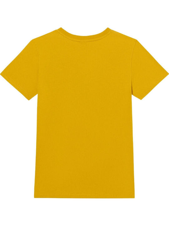 Kids T-shirt Yellow Screaming Hand