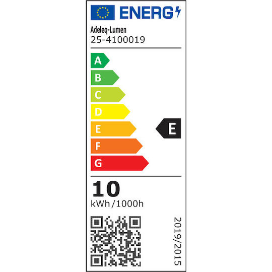 Adeleq LED Γραμμικό Φωτιστικό Οροφής 10W Θερμό Λευκό με Ρυθμιζόμενη Ένταση 5.4εκ.