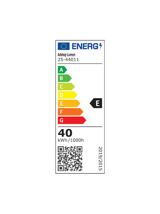 Adeleq LED Φυσικό Λευκό Σποτ σε Μαύρο Χρώμα