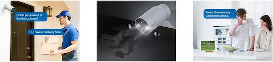 TP-LINK Tapo C425 v2 IP Surveillance Camera Full HD+ 4MP Waterproof Battery Powered with Two-Way Communication and Lens 2.1mm