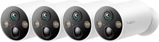 TP-LINK Tapo C425 v2 IP Surveillance Camera Full HD+ 4MP Waterproof Battery Powered with Two-Way Communication and Lens 2.1mm