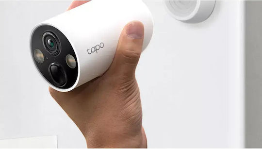 TP-LINK Tapo C425 v2 IP Surveillance Camera Full HD+ 4MP Waterproof Battery Powered with Two-Way Communication and Lens 2.1mm