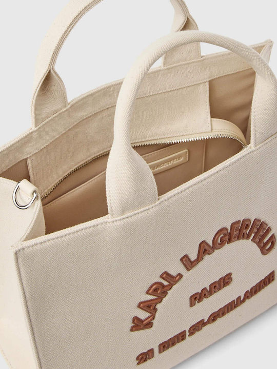 Square Women's Tote Bag Natural