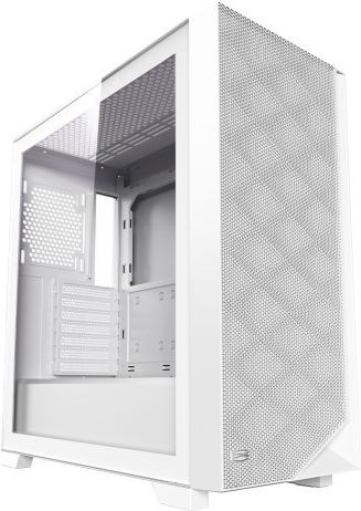 PCCOOLER C3 D510 Gaming Midi Tower Κουτί Υπολογιστή με Πλαϊνό Παράθυρο και ARGB Φωτισμό Λευκό