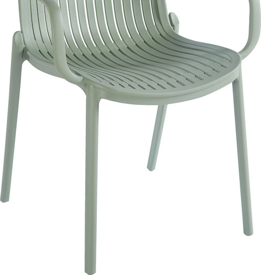 Pakketo Gartenstühle Polypropylen Teragi Grüne 59x57x82cm