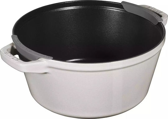 Staub Cratiță Olandeză Rotundă din Fontă 33x35cm 3 Bucăți