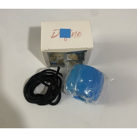 Dispozitiv Tonifiere Facială Alista Home Silicon Corectare Maxilar Mandibulă Albastru